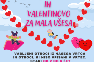 ZIMSKA ZGODBA IN VALENTINOVO ZA MALA UŠESA