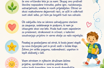 zaključek leta